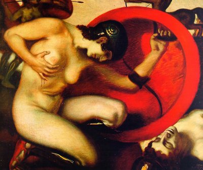 Verwundete Amazone von Franz von Stuck